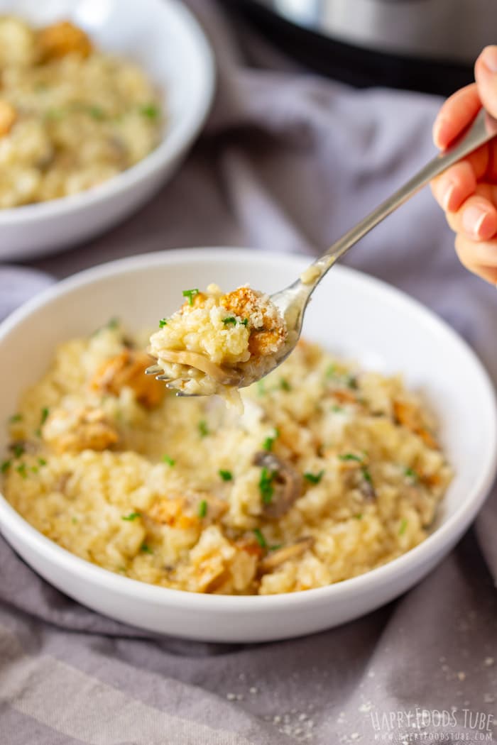 Instant Pot Pressure Cooker Chicken Risotto