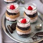 Homemade Raspberry Oreo No Bake Dessert