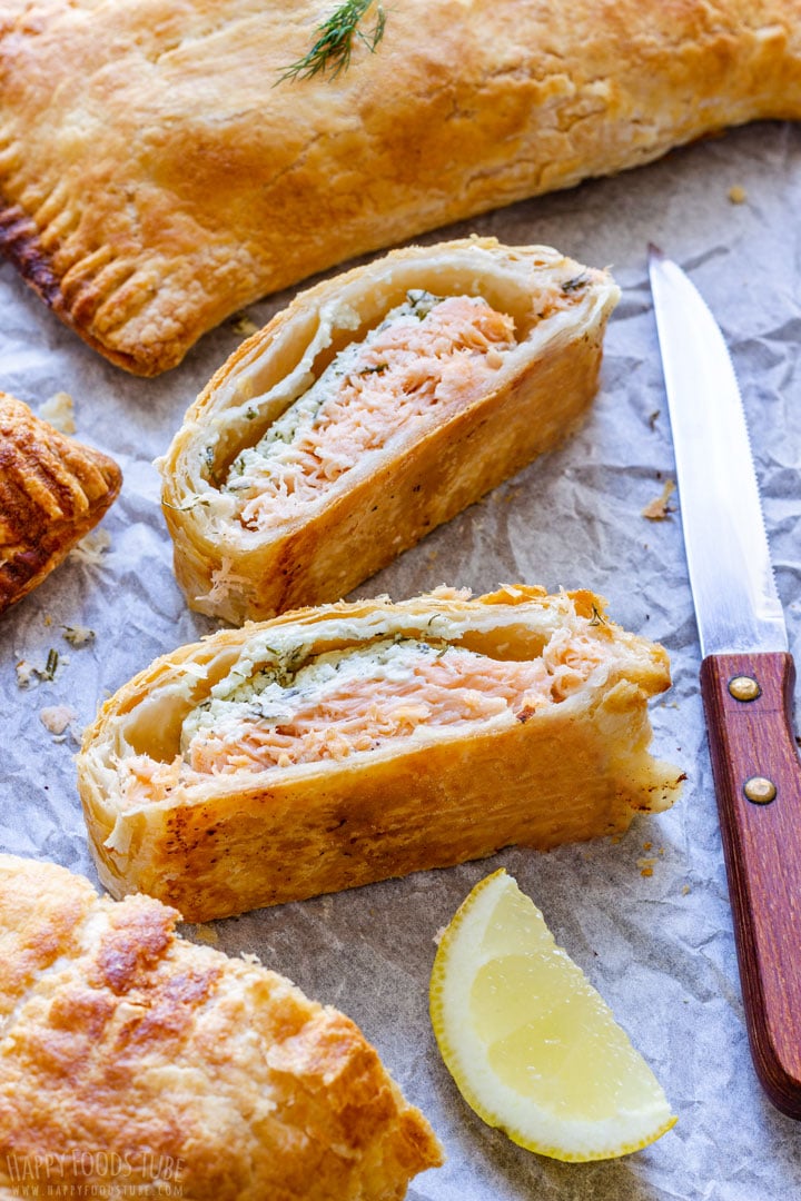 Salmon Wrapped in Puff Pastry